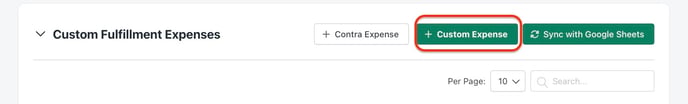 custom ff expense