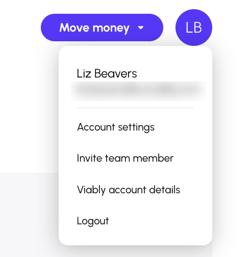 View Viably Account settings to get Account information.
